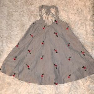 SUPER FUN summer embroidered dress!!